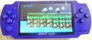 Game console in the style of SONY PSP