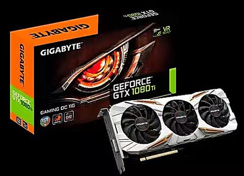 Видеокарта GIGABYTE GeForce GTX 1080 Ti Gaming OC 11G.