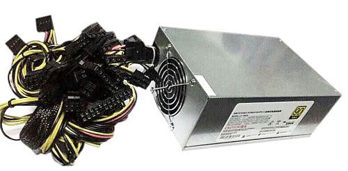 90+ Gold Блок питания для ASIC майнеров (PSU), 1800W (6-pin-10шт.)