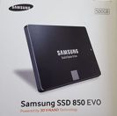 Samsung Hard Drive, SSD 850 EVO 500Gb.