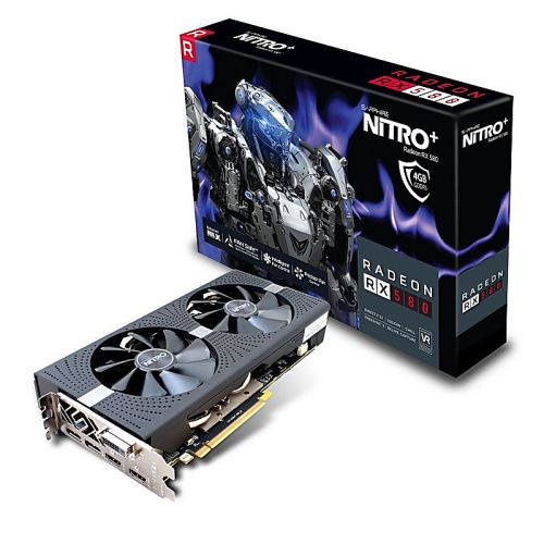 Video card SAPPHIRE NITRO+ Radeon™ RX 580 4GD5 for mining.