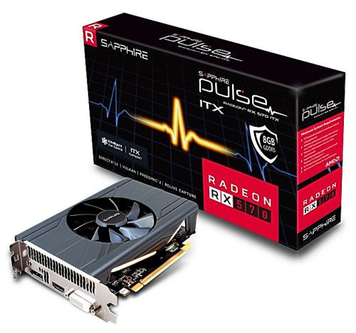 Видеокарта SAPPHIRE PULSE ITX Radeon™ RX 570 8GD5 для майнинга.