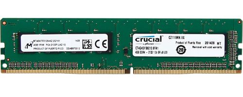 RAM Crucial DDR4, 4 Gb [CT4G4DFS8213].