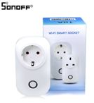 Sonoff S20 - smart socket with remote control via WiFi.