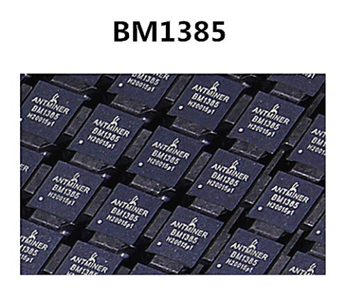 Original BM1385 Bitcoin miner chip (for Antminer S7).