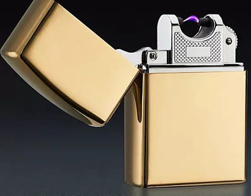 BK-201 USB windproof ARC electric lighter (single).