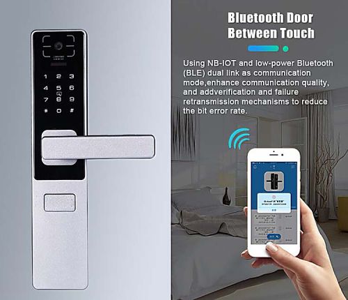 Cerradura de puerta inalámbrica bluetooth.