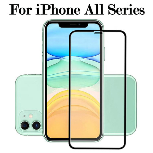 6.1 "Vidrio de seguridad 3D para el teléfono inteligente Apple iPhone XR / 11.