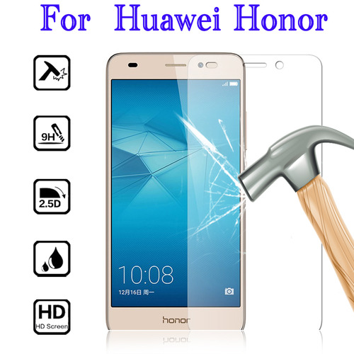 Protector de pantalla de cristal de 6.09" 2.5D para el teléfono inteligente Honor 8A / Huawei Y6.