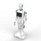 Servicio inteligente robot humanoide XiaoAo.