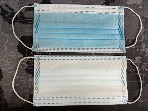 Disposable mask, 3 layers. Disposable mask, 3 layers.