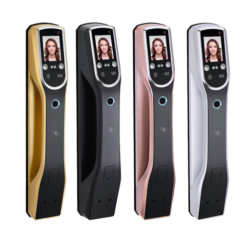 Smart door lock with camera and face recognition L002. Smart door lock with camera and face recognition L002.