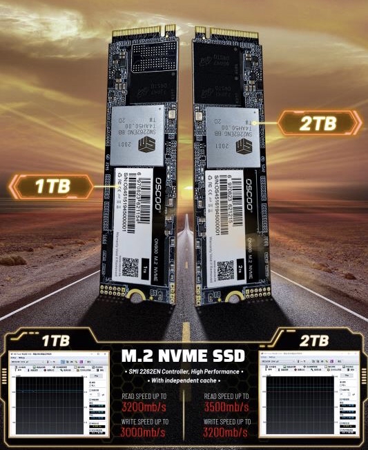 ON900 PCIE M.2 NVME SSD, 1T.