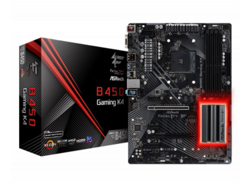 Motherboard ASRock Fatal1ty B450 Gaming K4.