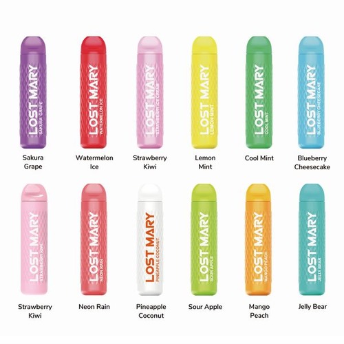 Elf Bar Lost Mary 3000, 3000 Puff, 1250 mAh, 7 ml, 5% nic-salt, Standard Edition. Elf Bar Lost Mary 3000, 3000 Puff, 1250 mAh, 7 ml, 5% nic-salt, Standard Edition.