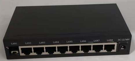 8-Ports 10/100Mbps unmanaged switch, NF1008L.
