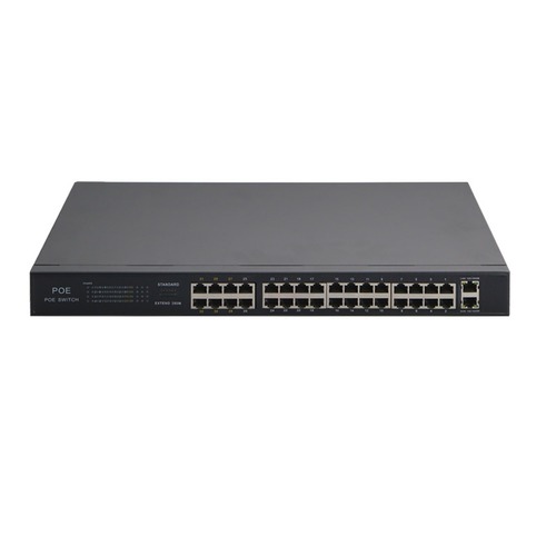 32 + 2 rack-mounted hybrid POE switch NF1024K-P32.