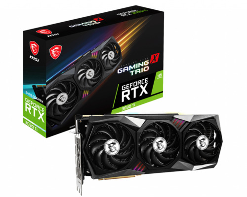 Video card MSI GeForce RTX™ 3090 TI GAMING X TRIO 24G. Video card MSI GeForce RTX™ 3090 TI GAMING X TRIO 24G.