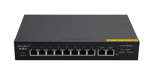 NF1008KP (8-port POE+2 full Gigabit switch).