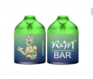 R&M Bar 9000 Puffs, 850mAh, 15 ml, 2%/ 5% salt nic (RGB light).