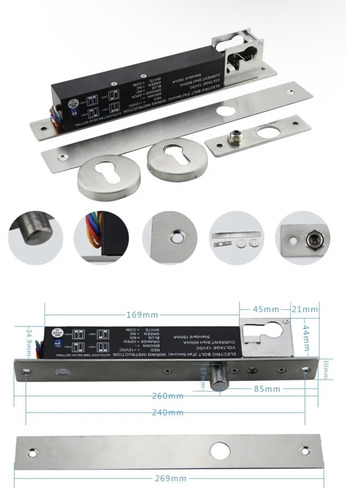 Y600A Llave electrónica inteligente de 12 V con pestillo de caída eléctrica.