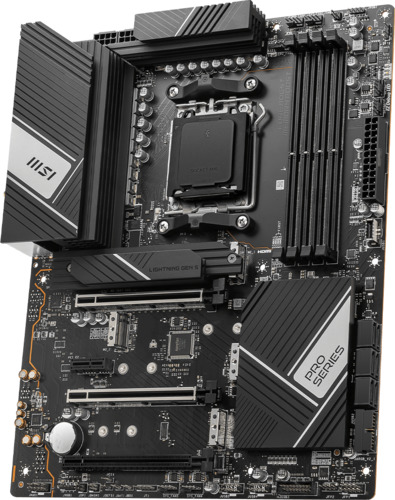 MSI PRO-X670-P-WIFI motherboard.